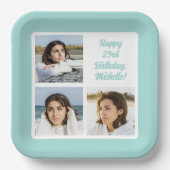 UW foto's en tekst Papieren Bordje (Voorkant)