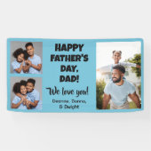 Uw foto's en tekst spandoek (Horizontaal)