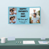 Uw foto's en tekst spandoek (Beurs)