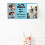 Uw foto's en tekst spandoek (Insitu)