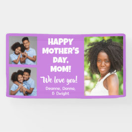 Uw foto's en tekst spandoek