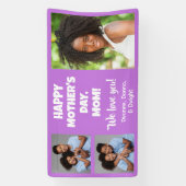 Uw foto's en tekst spandoek (Verticaal)