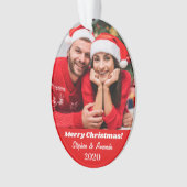 UW foto's en tekstornament Ornament (voorkant)