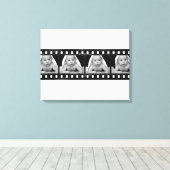 Uw foto's Film Strip Art Canvas Afdruk (Insitu (Houten vloer))