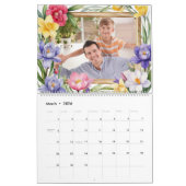 Uw foto's Kleurrijke Bloementuin Lover's Family Kalender (Mar 2026)