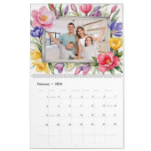 Uw foto's Kleurrijke Bloementuin Lover's Family Kalender (Feb 2026)