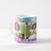 Uw foto's kleurrijke Moederdag Mok (Voorkant links)