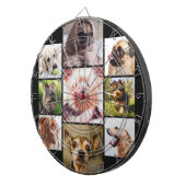 UW FOTO'S of schattige honden op aangepast dart bo Dartbord (Voorkant Rechts)