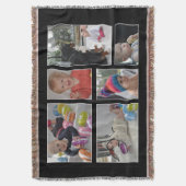 Uw foto's op een deken (Voorkant Verticaal)