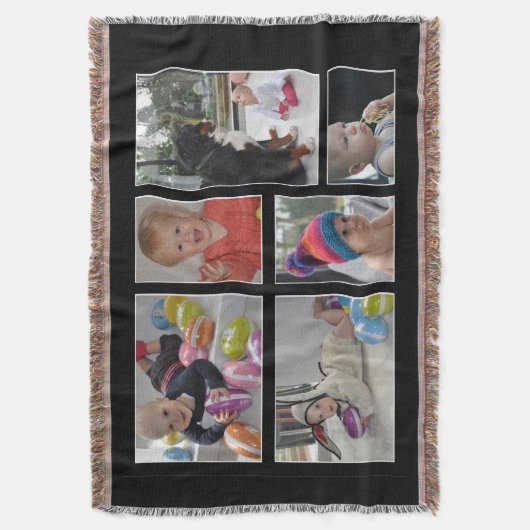 Uw foto's op een deken (Voorkant Verticaal)