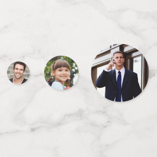 UW FOTO'S op maat Confetti (Voorkanten)