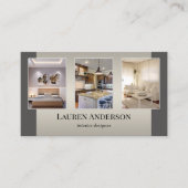 Uw Foto's Showcase Interior Designer Visitekaartje (Voorkant)