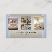 Uw Foto's Showcase Interior Designer Visitekaartje (Voorkant)