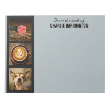 UW FOTO'S, TEKST EN KLEUR aangepaste notitieblokke