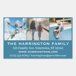 UW foto's, tekst en kleur aangepaste stickers