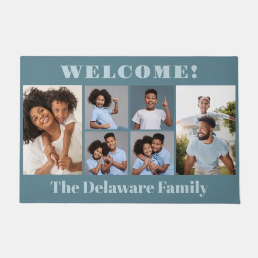 UW foto's, tekst en kleur Deurmat (Voorkant)