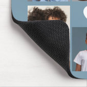 UW foto's, tekst en kleur Muismat (Hoek)