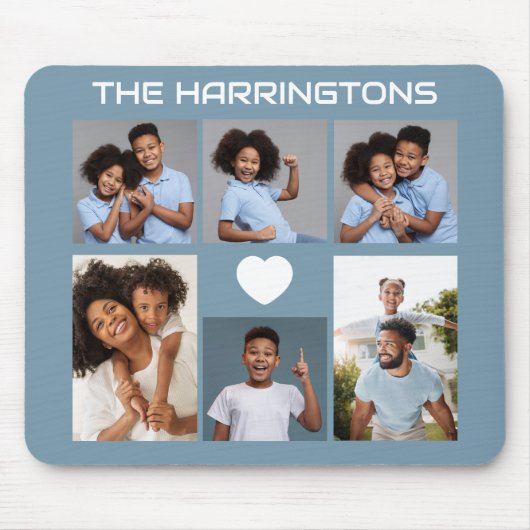 UW foto's, tekst en kleur Muismat (Voorkant)