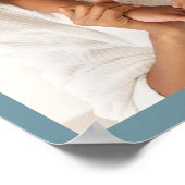 UW foto's, tekst en kleur Poster (Hoek)