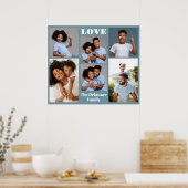 UW foto's, tekst en kleur Poster (Keuken)