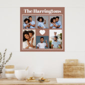 UW foto's, tekst en kleur Poster (Keuken)