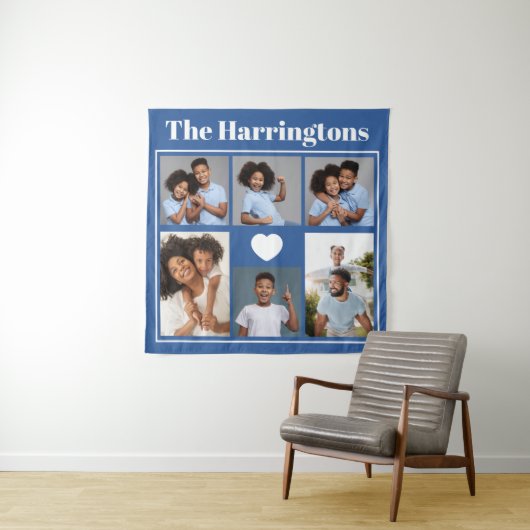 UW foto's, tekst en kleur Wandkleed (In situ)