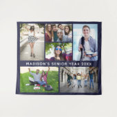 UW FOTO'S, TEKST EN KLEUREN, aangepast tapijt Wandkleed (Voorkant (horizontaal))