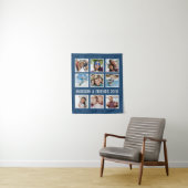 UW FOTO'S, TEKST EN KLEUREN, aangepast tapijt Wandkleed (In situ)