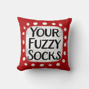 Uw Fuzzy Sokken Sierkussen