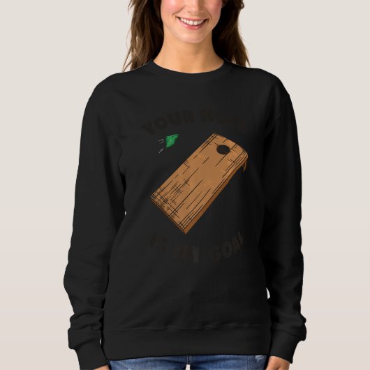 Uw Gat Is Mijn Doel Cornhole Trui (Voorkant)