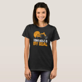 Uw gat is mijn doel Graafmachine graver Bouw T-shirt (Voorkant volledig)