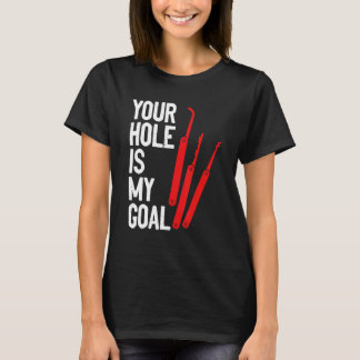 Uw gat is mijn gol Locksmith Lock P T-shirt