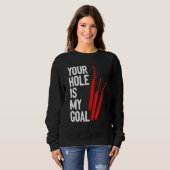 Uw gat is mijn gol Locksmith Lock P Trui (Voorkant volledig)