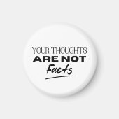 Uw gedachten zijn geen feiten OCD-citaatherinnerin Magneet (Voorkant)