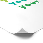 Uw geestelijke gezondheid is belangrijk poster (Hoek)