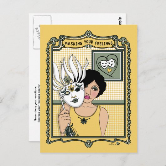 Uw gegevens maskeren_C_ Briefkaart (Voorkant / Achterkant)