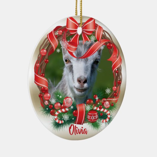 UW GEITEN FOTO met groot keramisch Ornament (Rechts)