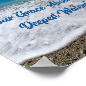 Uw genade is overvloedig in het Poster van de diep (Hoek)