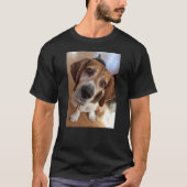 Uw Gepersonaliseerd Puppy Dog Afbeelding T-shirt (Voorkant)