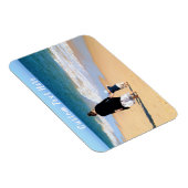 Uw gepersonaliseerde fotomagneet met aangepaste te magneet (Rechterzijde)