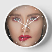 Uw gepersonaliseerde Grappige Gezichtsklok (Voorkant)