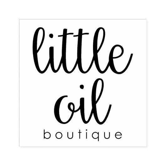 Uw gepersonaliseerde Logo Rubberstempel (Afrduk)