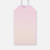 Uw geüploade Logo | Bewerkbare circulaire tekst Cadeaulabel (Achterkant)