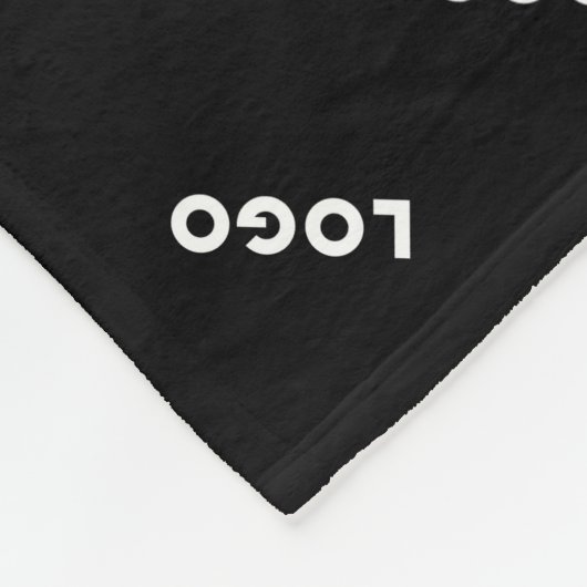 Uw geüploade Logo of Afbeelding | Modern patroon Fleece Deken (Hoek)