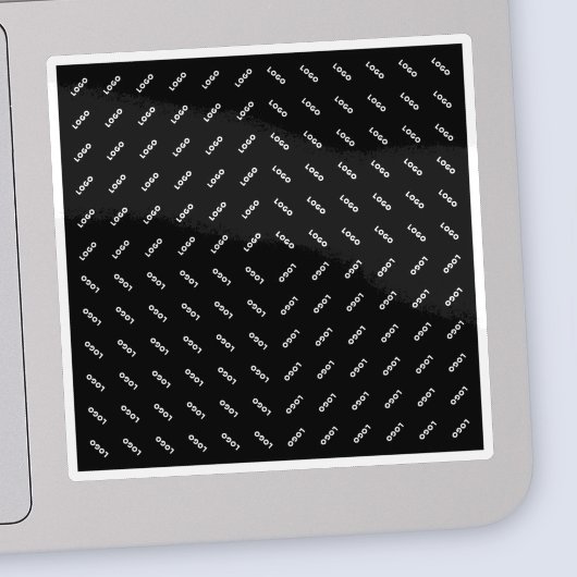 Uw geüploade Logo of Afbeelding | Modern patroon Sticker