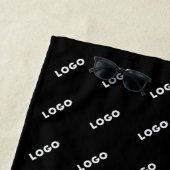 Uw geüploade Logo of Afbeelding | Modern patroon Strandlaken (In situ)