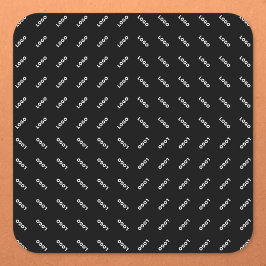 Uw geüploade Logo of Afbeelding | Modern patroon Vierkante Sticker