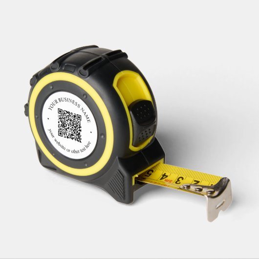 Uw geüploade QR-code plus bewerkbare circulaire te Rolmaat (Hoek)