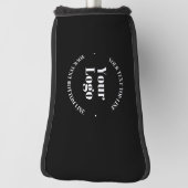 Uw geüploade zakelijke Logo of ander ontwerp Golfheadcover (Draai 90)