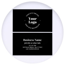 Uw geüploade zakelijke Logo of ander ontwerp Visitekaartje